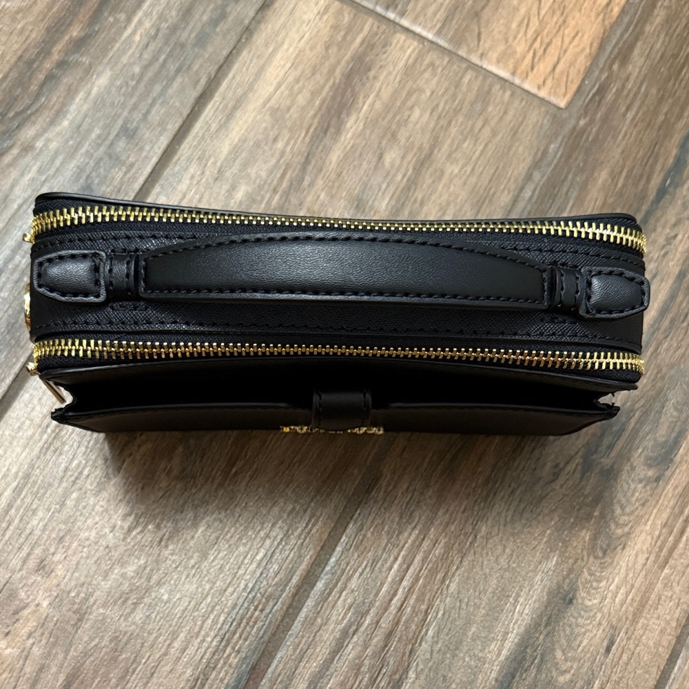 Michael Kors Black and Gold Wristlet - Picture 2 of 7